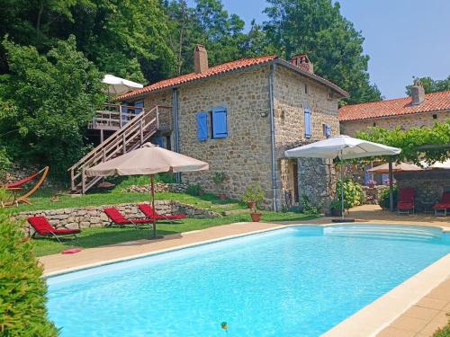 Charming holiday home in St Basile with private terrace