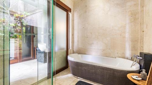 Fürdőszoba, Kajane Mua Villas near Ubud Piac