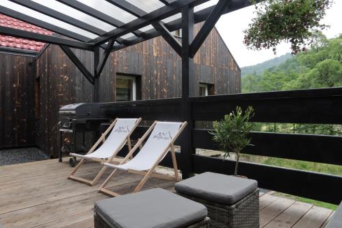 Balkons/terase, W deSki dom apartamenty in Krzyżowa (Silesian)