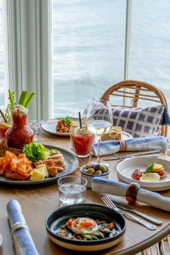 Restaurant, The Godolphin Hotel in Penzance