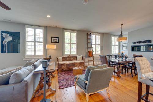 Downtown Winston-Salem Condo with Private Library!