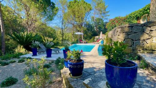 Azur Blue Villa; Rural Peace with private pool - Location saisonnière - Peymeinade