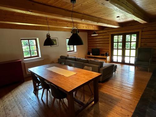 log cabin in Czech-Saxon Switzerland