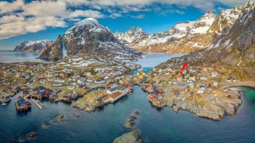 Å, the far end of Lofoten, top apartment.