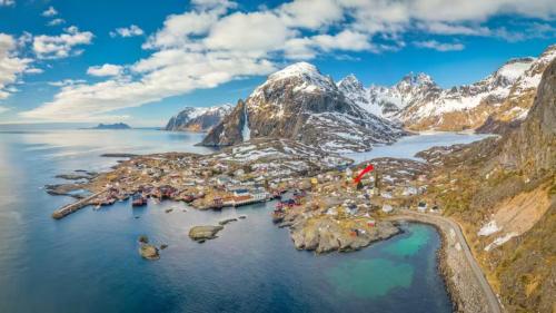 Å, the far end of Lofoten, top apartment.