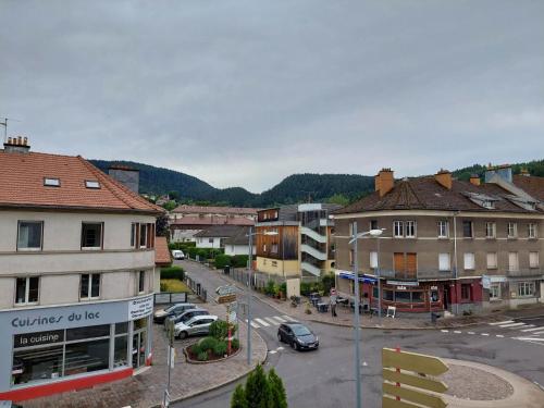 L'escale du centre du lac de Gérardmer