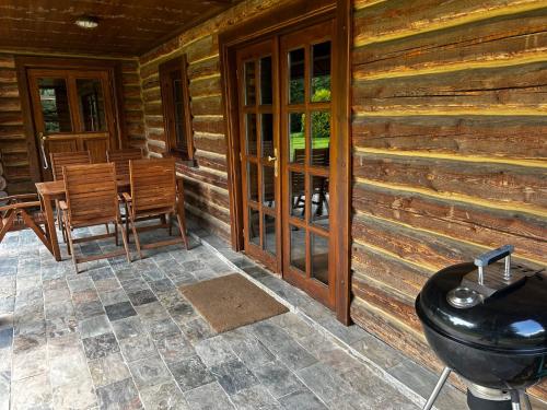 log cabin in Czech-Saxon Switzerland