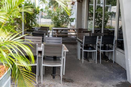 Restaurant, The Biscayne Hotel near Little Haiti