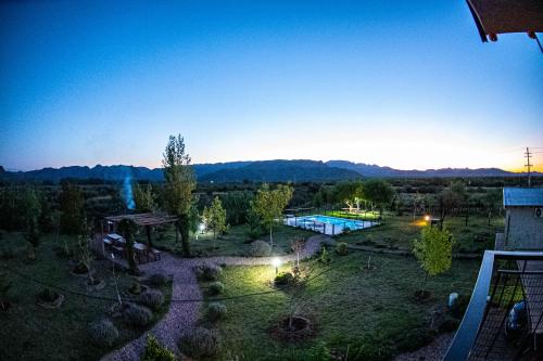 Peldbaseins, Cabanas La Emilia Apart in Valle Grande