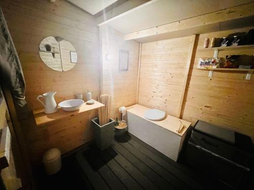 ห้องน้ำ, Romantik pur - Schlafen unter dem Sternenhimmel in วาเดอร์สโลห์