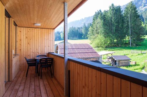 ทัศนียภาพ, Bergreich Appartement 4 in สคอปเปอร์เนา