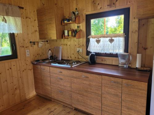 Létesítmények, Domek na Mazurach Zacisze Sasek in Piece