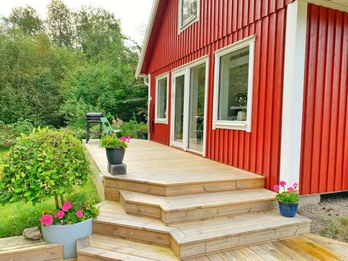 balkong/terrass, The Blomsholm Cabin - Recharge Your Electric Car in Strömstad