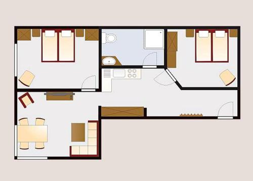 Two-Bedroom Apartment