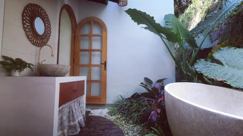 Shower, Hanoi Mountain View 3BR Private Villa, Natural Spring Infinity Pool, Healing Nature Retreat, VNese C in Quoc Oai