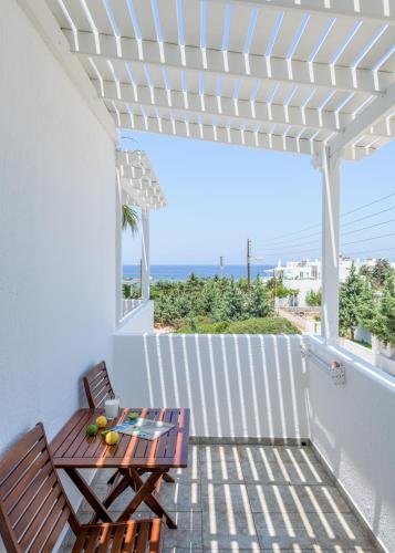 Michalis Studios Room Type - Queen Room with Sea View