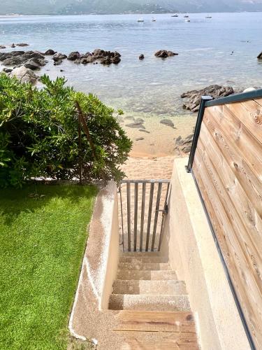 Strand, Appartement 2-4 pers, ACCES DIRECT MER in Casaglione