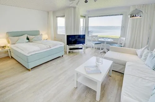 fewo1846 - Fjordview - komfortables Studioapartment mit Balkon und Meerblick in Glücksburg, Deutschland