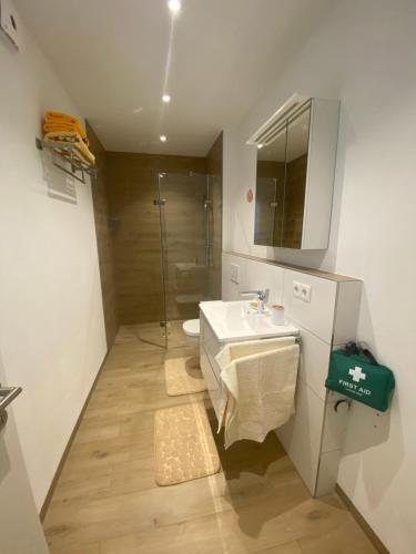 浴室, Apartment S&A in 霍爾茨基興