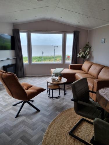 Camping Zeezicht Verhuur Chalet aan Zee in Westerland