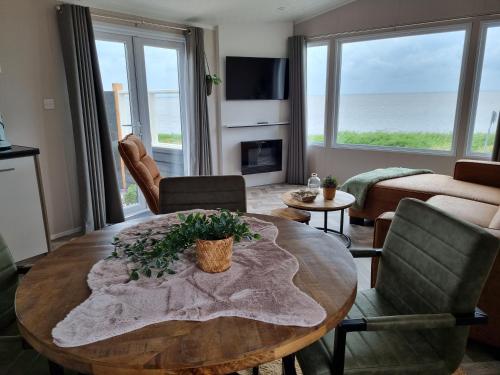 Camping Zeezicht Verhuur Chalet aan Zee in Westerland