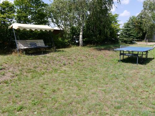 Ferienhaus mit Terrasse in der Uckermark