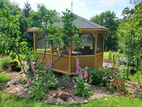 Chalet familial, vue sur le lac