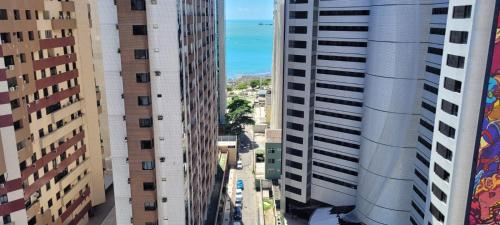 Flat Meireles, Vista Mar, Avenida Abolição AP 1307 , 1404