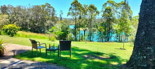 The Glade, peace among the trees on the river