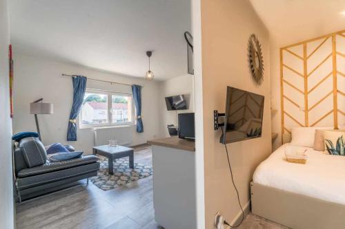 Chambre 26m - Salon et kitchenette privé - WIFI (Chambre 26m - Salon et kitchenette prive - WIFI) in Woippy