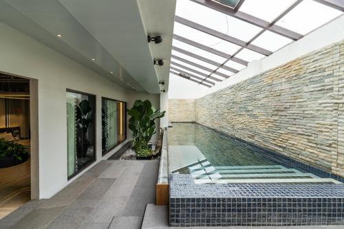 泳池, 水瓶精品汽車旅館 (Aquarius Boutique Motel) in 南屯區