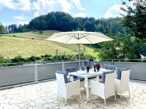 Erkély/terasz, *Schwarzwald-Apartment 1° * in Elzach