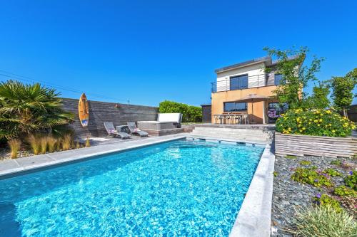 Maison avec piscine spa - Ti Laouen - Location, gîte - Plouguerneau