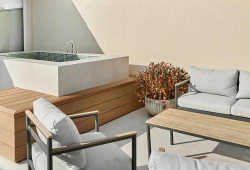 Erkély/terasz, Hotel restaurant Ceferino in Vilanova I La Geltru