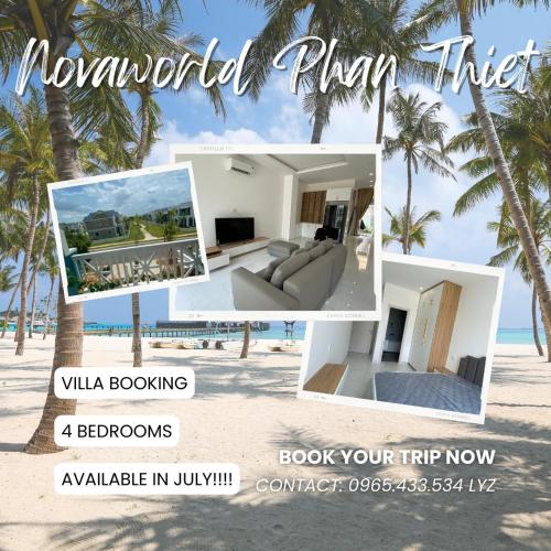 Biệt thự 4 phòng ngủ Novaworld Phan Thiết