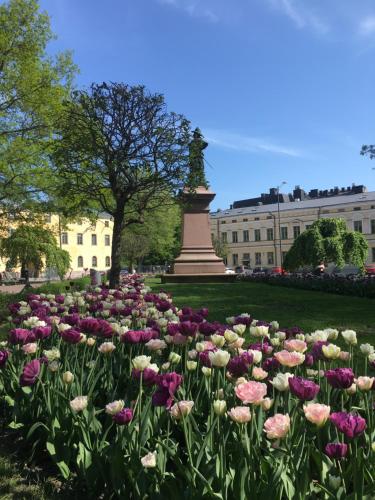 View, Atmospheric hundred-year-old stone house apartment near Aurajoki in Turku