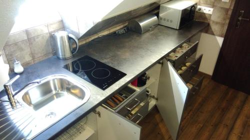 Konyha, Apartman Route 18 in Svaty Kriz