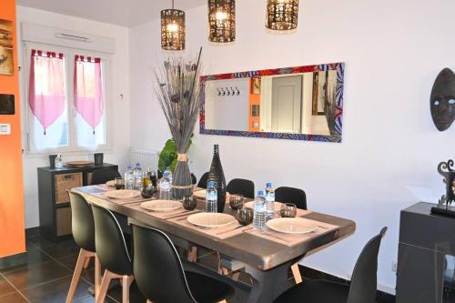 Safari-Disneyland 20mn/9voyageurs/4lits/Triplex