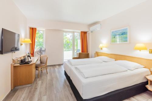 บริการและสิ่งอำนวยความสะดวก, Parkhotel Frankfurt Airport in ฮัทเทอร์ไชม์ อัม ไมน์