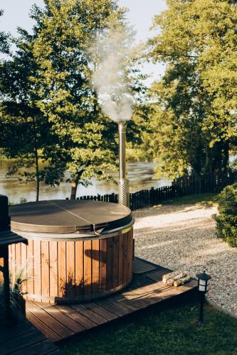 Вид, Osada Poli - Domek Panoramiczny nad Narwią z Prywatną Balią i Hydromasażem (Osada Poli - Domek Panoramiczny nad Narwia z Prywatna Balia i Hydromasazem) in Rozan