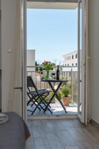 발코니/테라스, Apartmani Luce Trogir in 트로기르