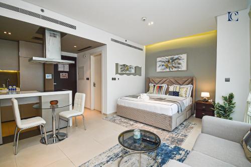 Luxury Escapes - Large Studio in the heart of Dubai Marina - West Avenue, Dubaj (fotografie 4)