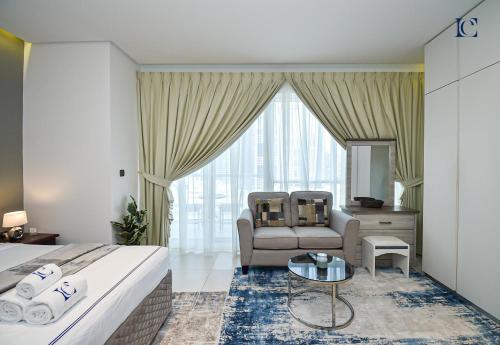 Luxury Escapes - Large Studio in the heart of Dubai Marina - West Avenue, Dubaj (fotografie 2)