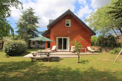 Charmante maison en bois proche mer