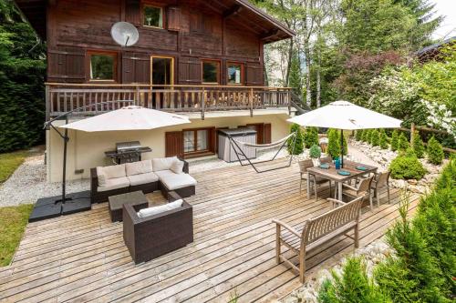 A szálláshely kívülről, Chalet des Favrands in Le Cry