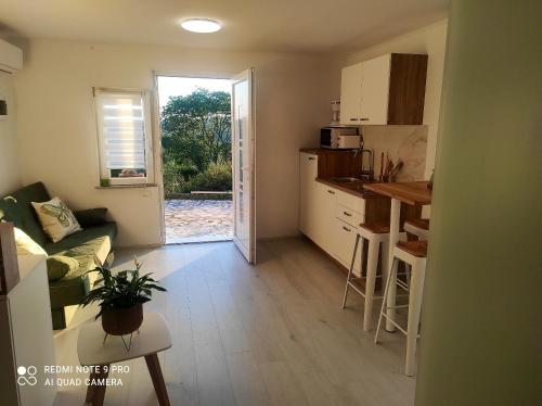 Cozy studio in Ripenda Verbanci 24 m² with private garden