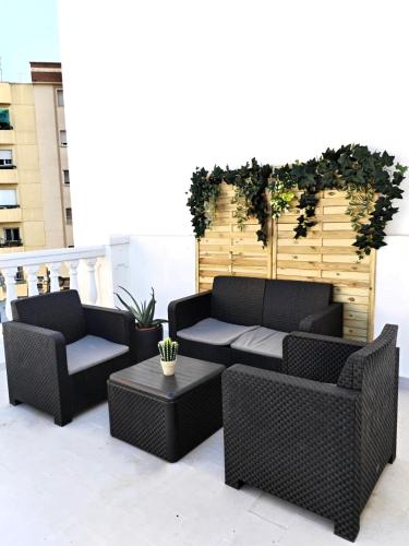 CD-Dúplex, elegante dúplex, céntrico, terraza espectacular, barrio tranquilo, Málaga