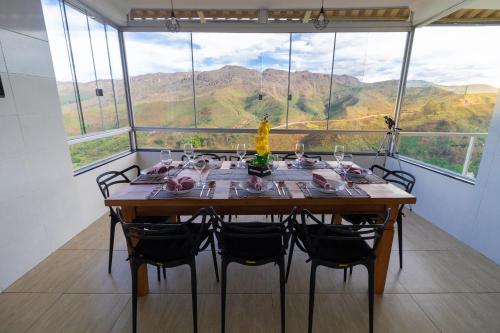 Exterior view of Ate 8 Hospedes, Piscina Panoramica, Salao de Jogos Premium e Brinquedoteca