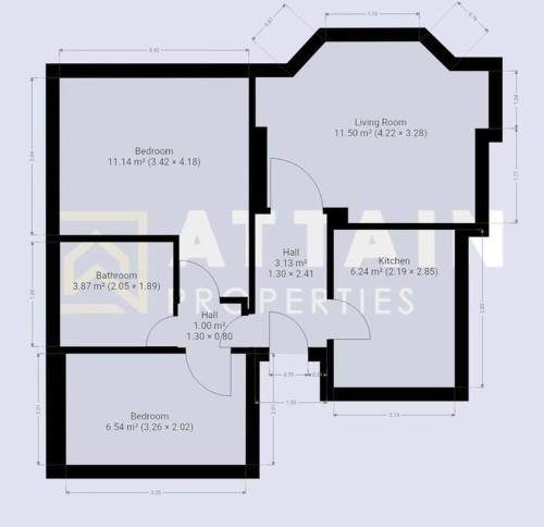 Cozy 2 bed apartments with parking nr Royal Derby Hospital