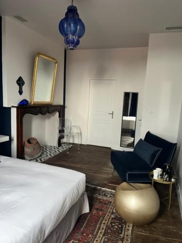 1 double bed